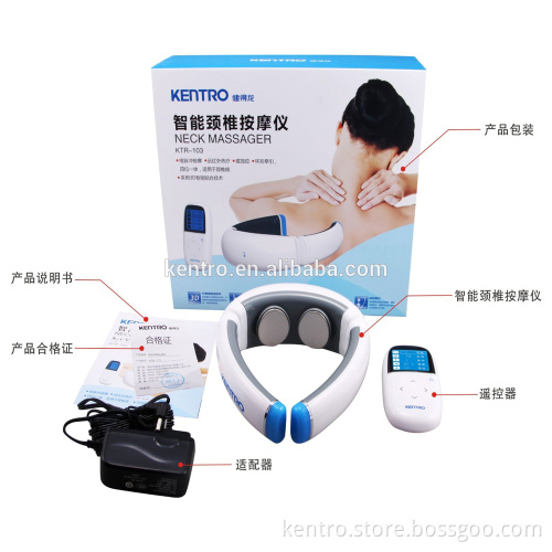 Neck massager acupuncture point stimulator ems and heating KTR-103